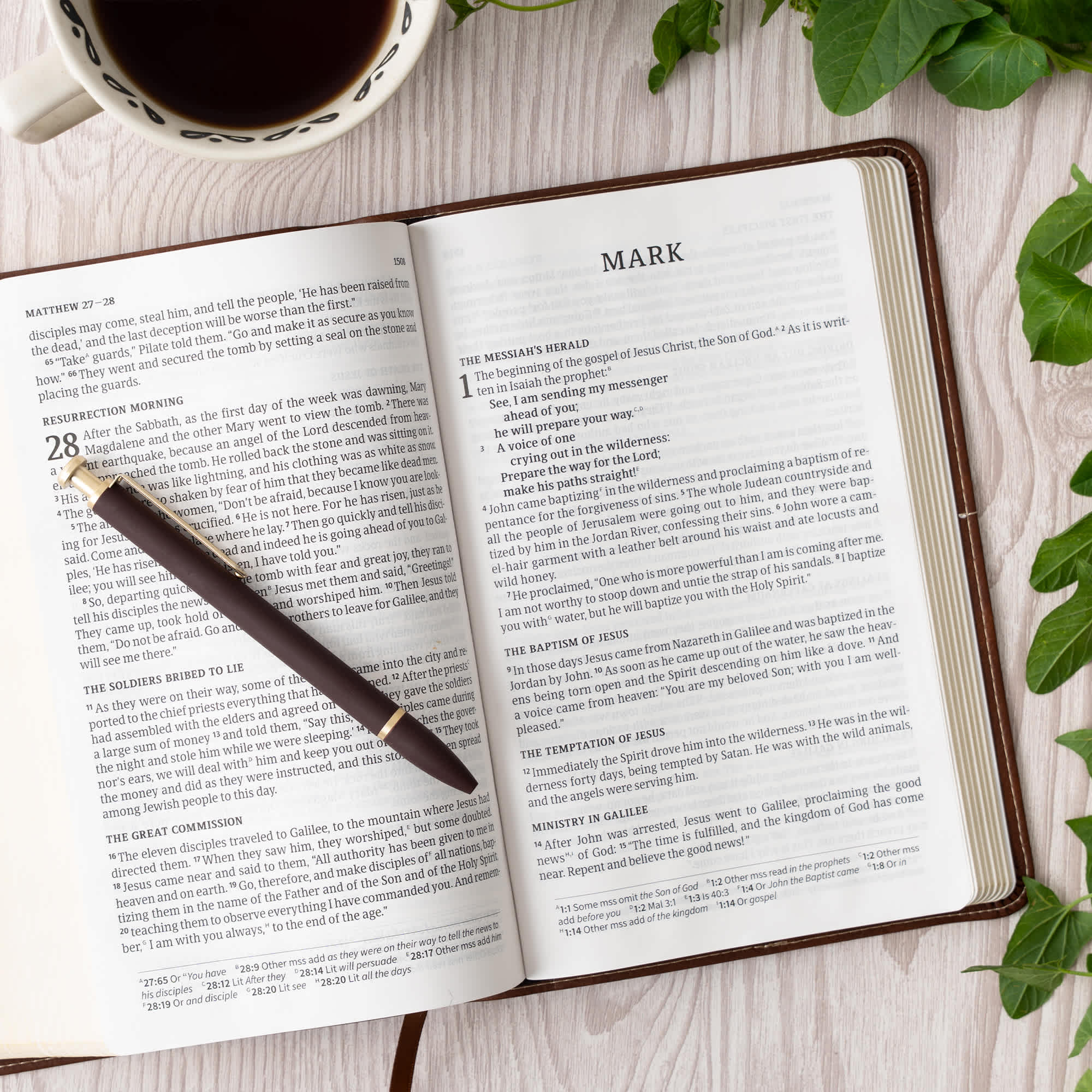 slide 6 of 11 for CSB Single-Column Personal Size Bible, Digital Study Edition, Brown LeatherTouch