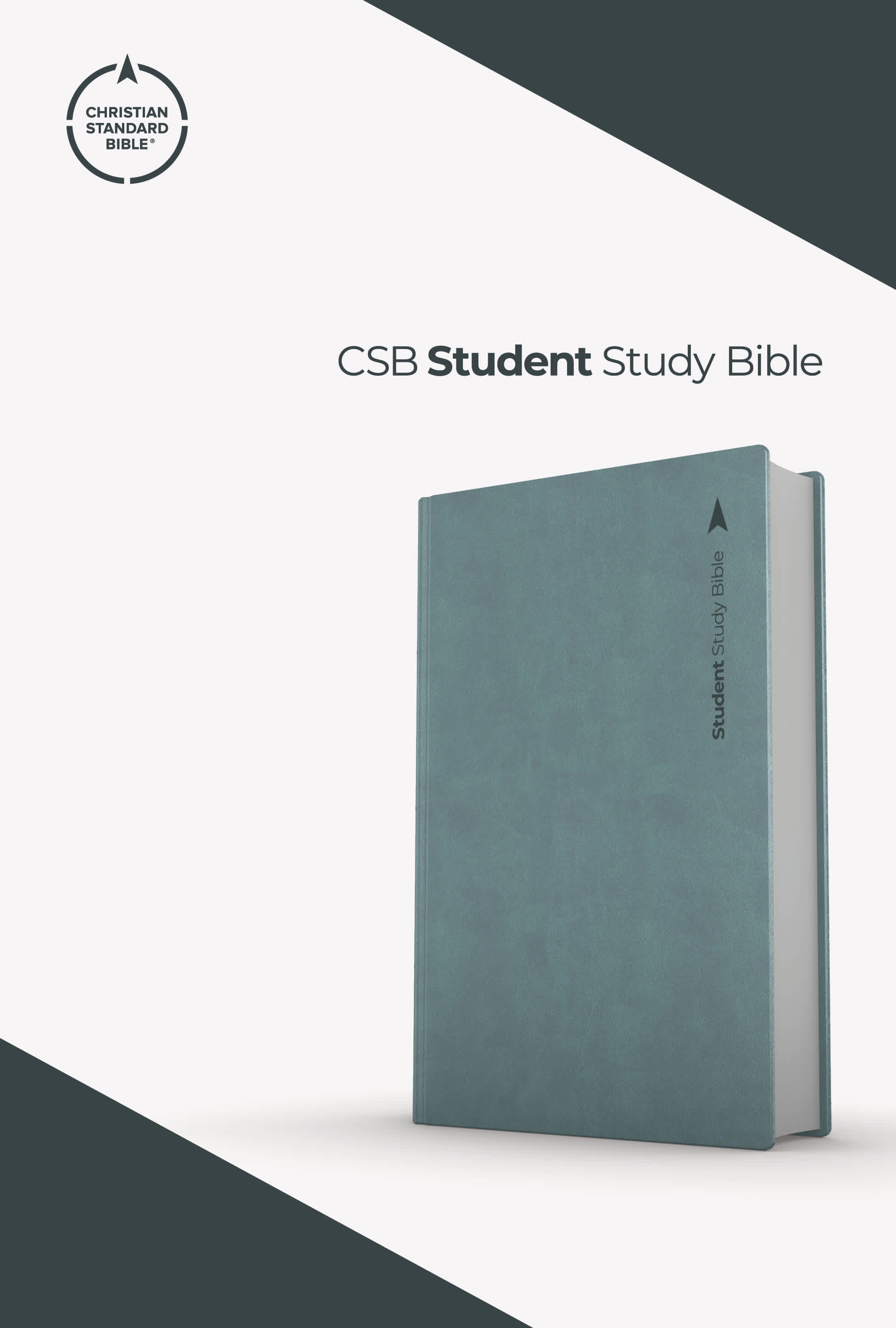 slide 2 of 2 for CSB Student Study Bible, Earthen Teal SuedeSoft LeatherTouch