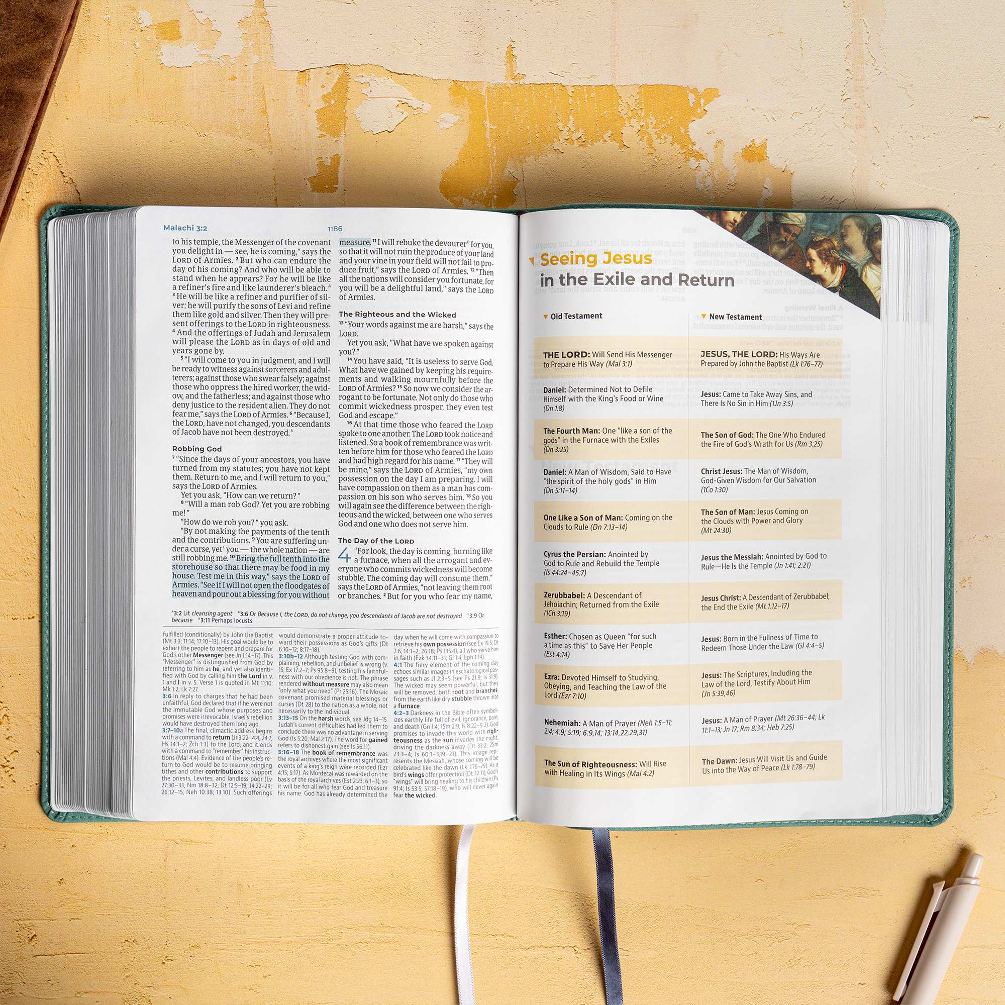 slide 5 of 11 for CSB Student Study Bible, Earthen Teal SuedeSoft LeatherTouch
