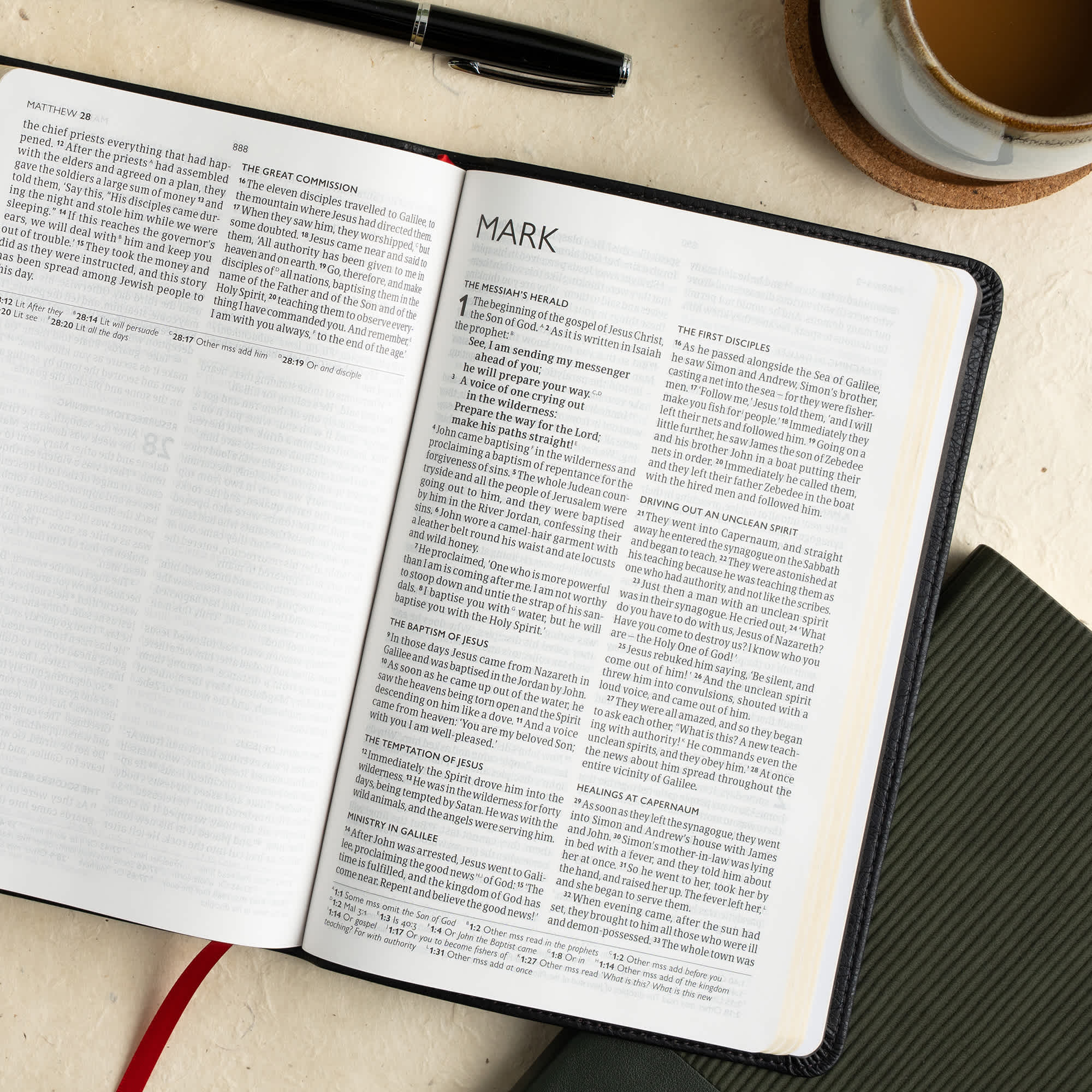 slide 6 of 11 for CSB Thinline Bible, Anglicised Edition, Black LeatherTouch