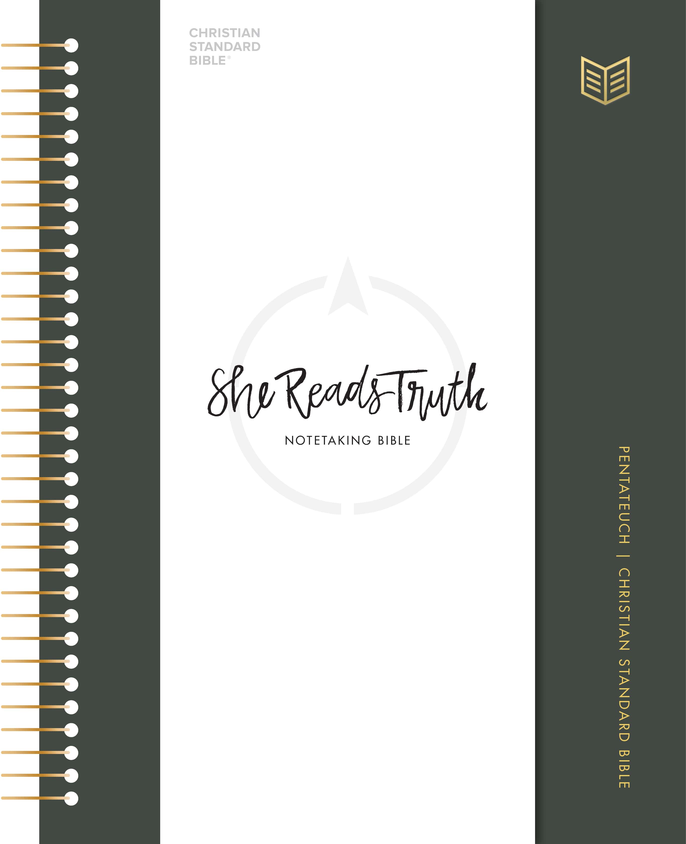 slide 2 of 2 for CSB She Reads Truth Spiral Bound Notetaking Bible, Pentateuch, Hardcover