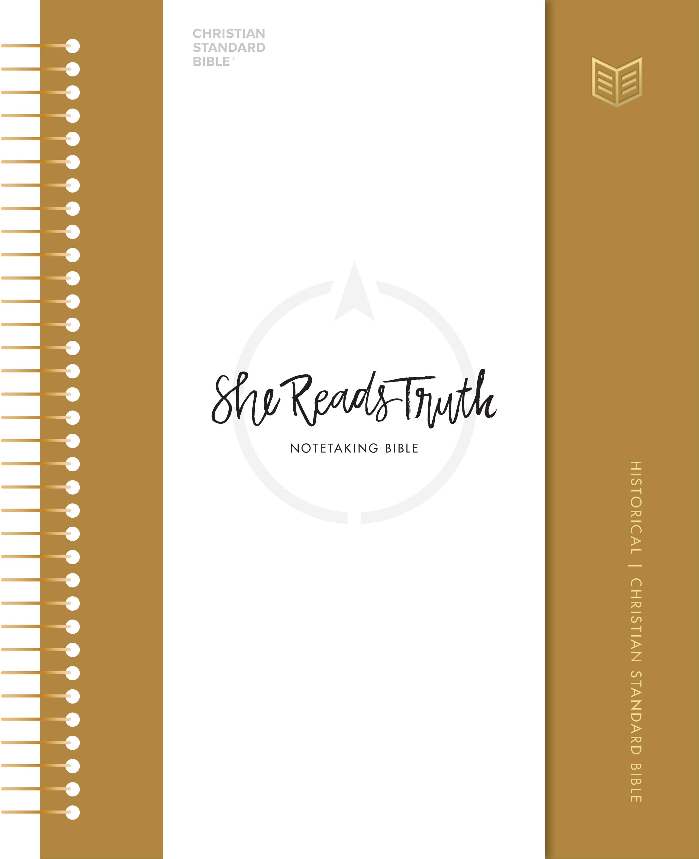 slide 2 of 2 for CSB She Reads Truth Spiral Bound Notetaking Bible, Historical, Hardcover
