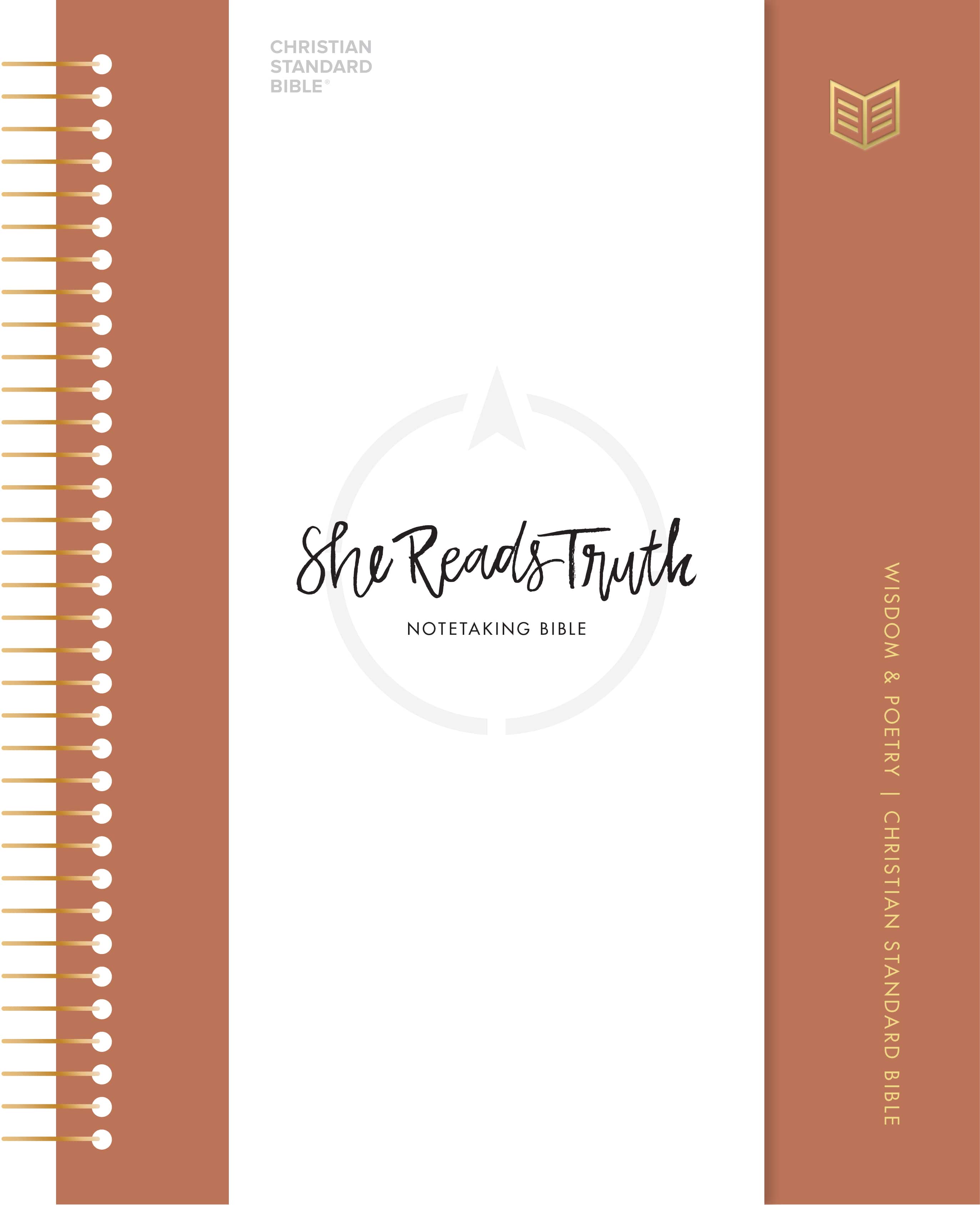 slide 2 of 2 for CSB She Reads Truth Spiral Bound Notetaking Bible, Wisdom & Poetry, Hardcover