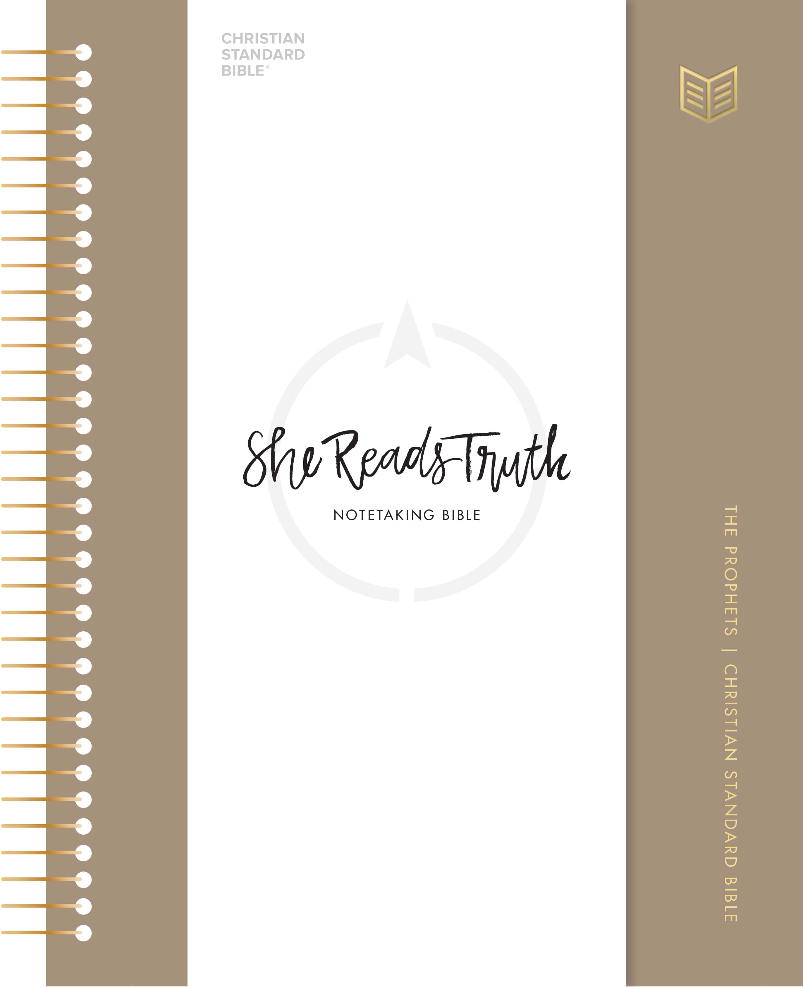 slide 2 of 2 for CSB She Reads Truth Spiral Bound Notetaking Bible, Prophets, Hardcover