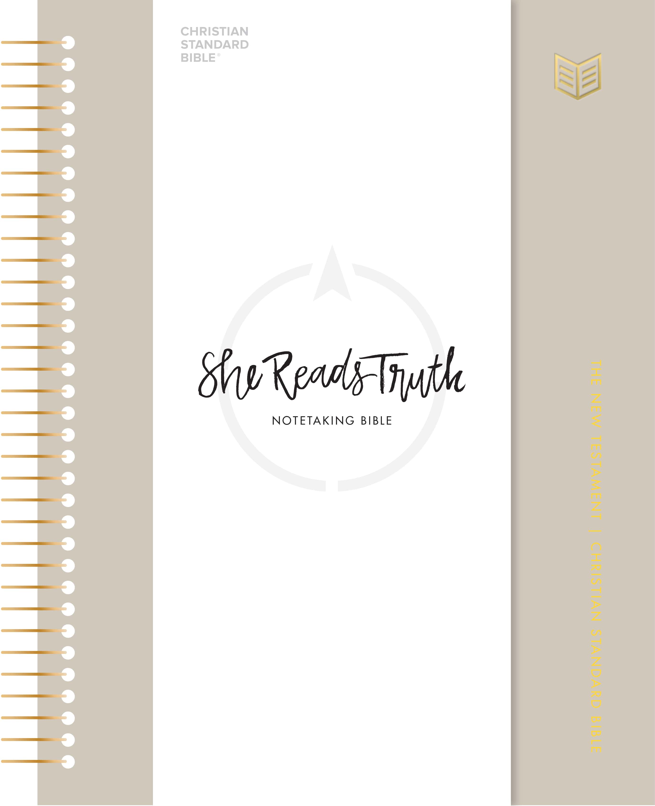 slide 2 of 2 for CSB She Reads Truth Spiral Bound Notetaking Bible, New Testament, Hardcover