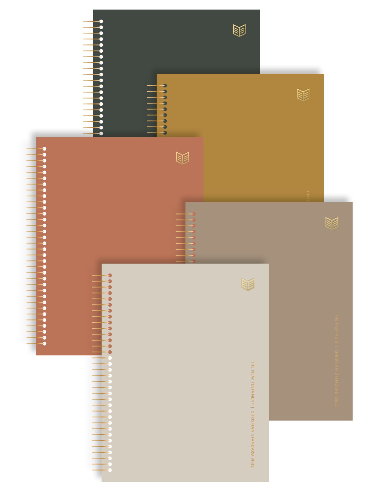 CSB She Reads Truth Spiral Bound Notetaking Bible, Five-Volume Set