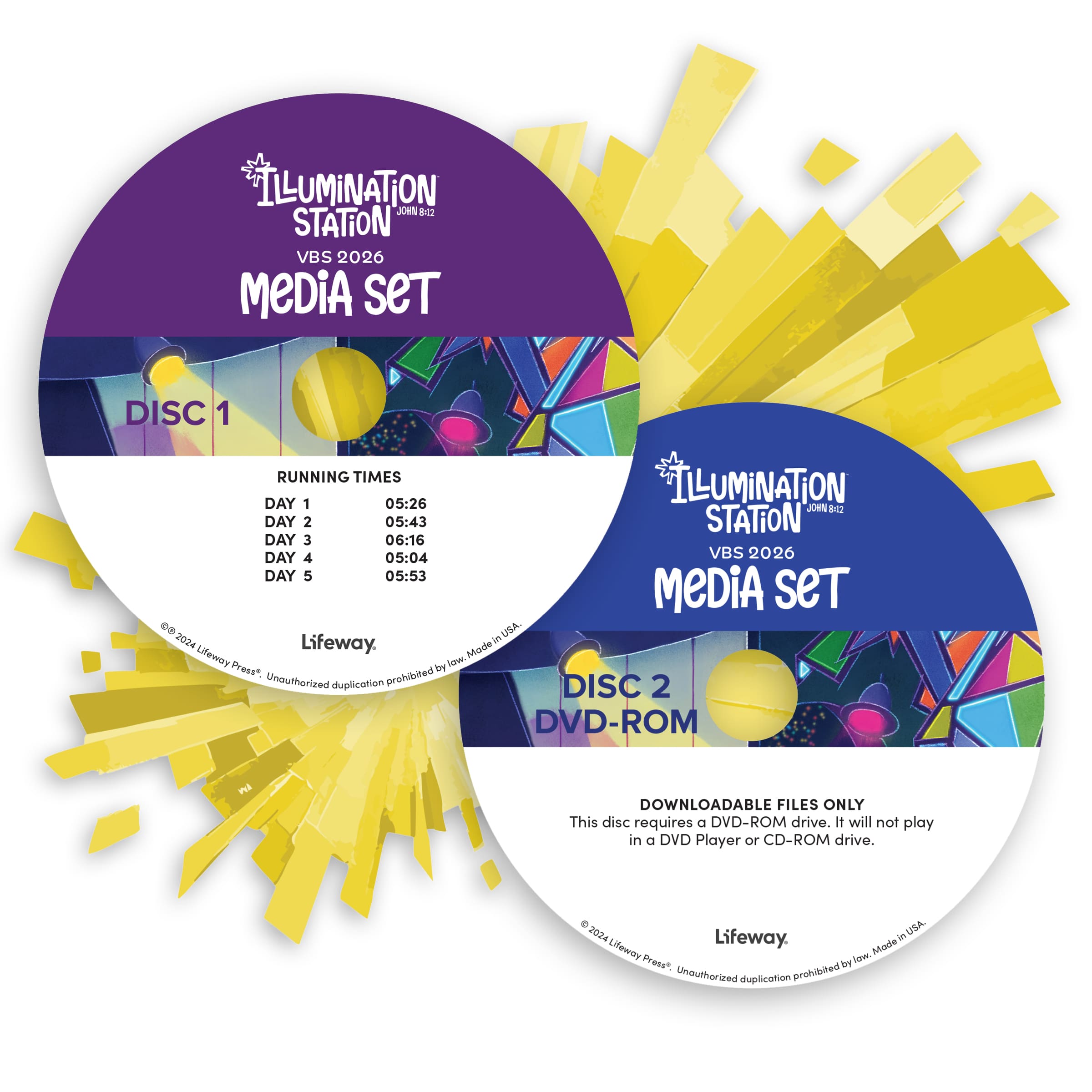 slide 2 of 2 for VBS 2026 Media Set