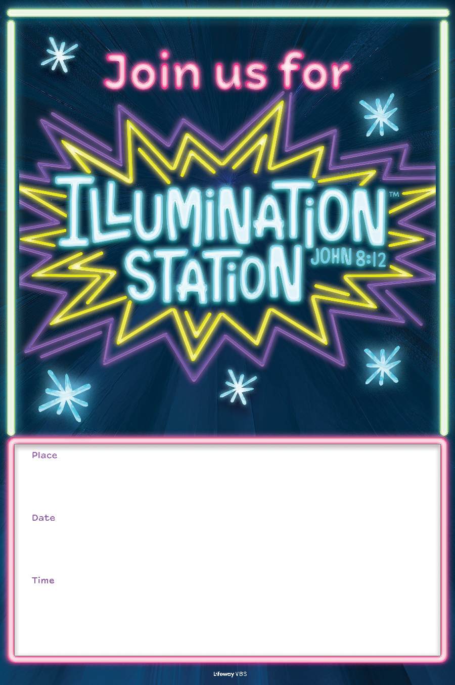 slide 2 of 2 for VBS 2026 Promotional Poster