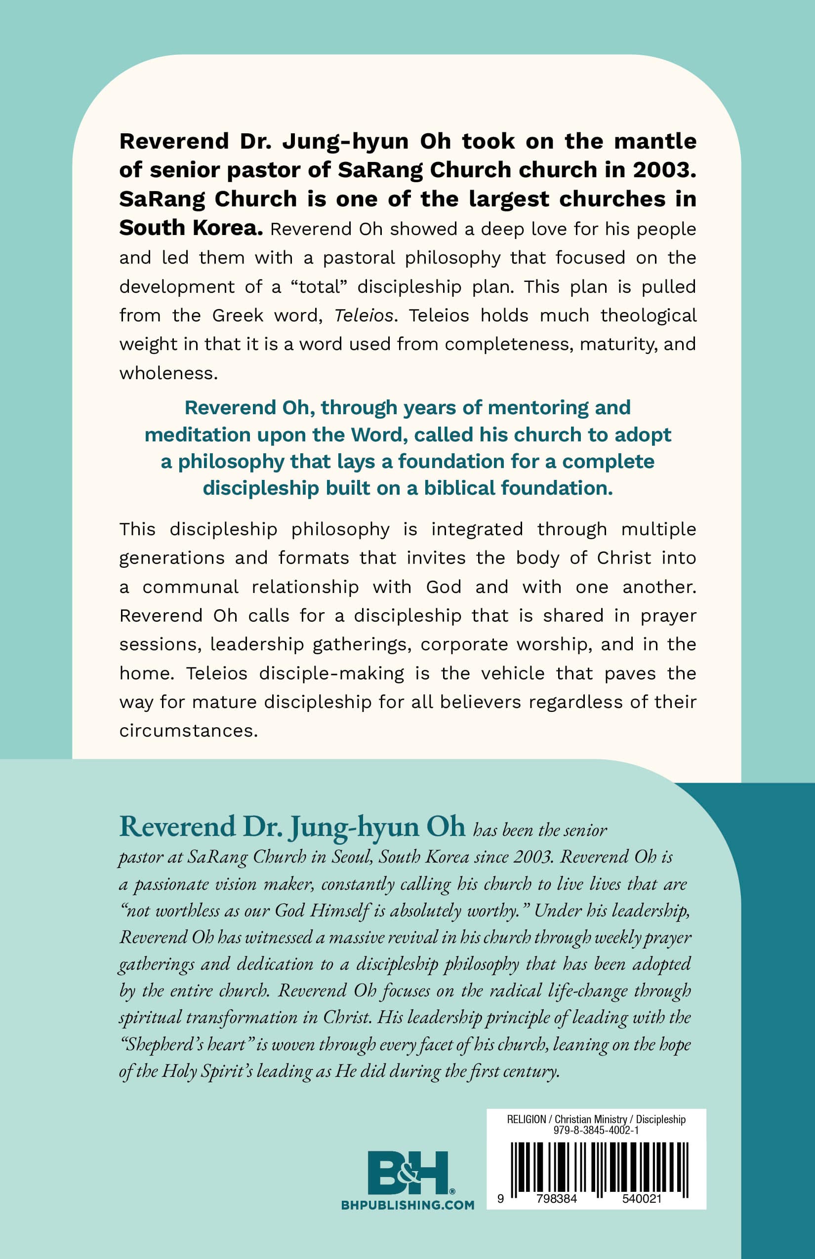 slide 2 of 3 for Total Discipleship