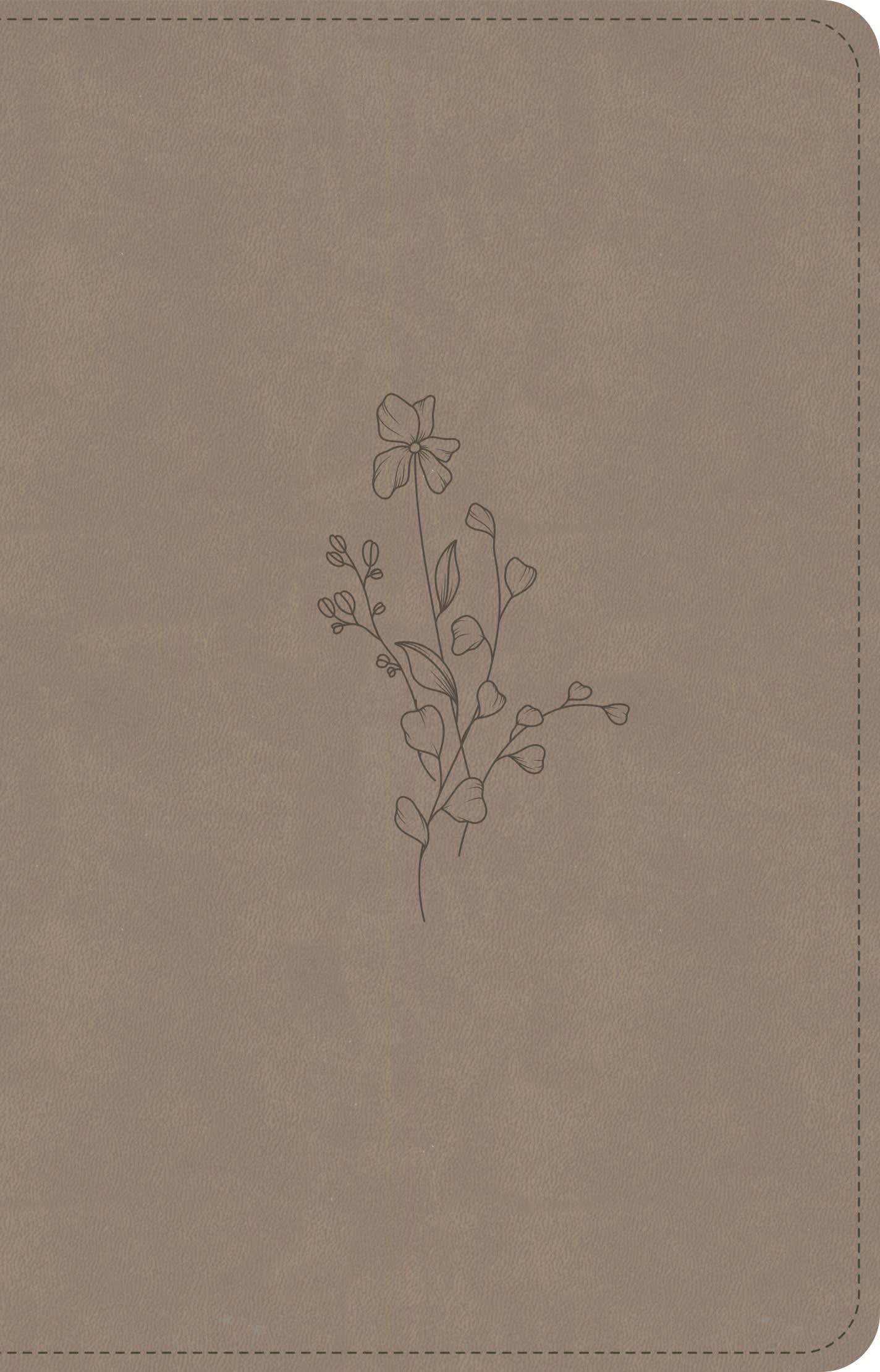 slide 1 of 2 for CSB Personal Size Bible, Digital Study Edition, Earth SuedeSoft LeatherTouch