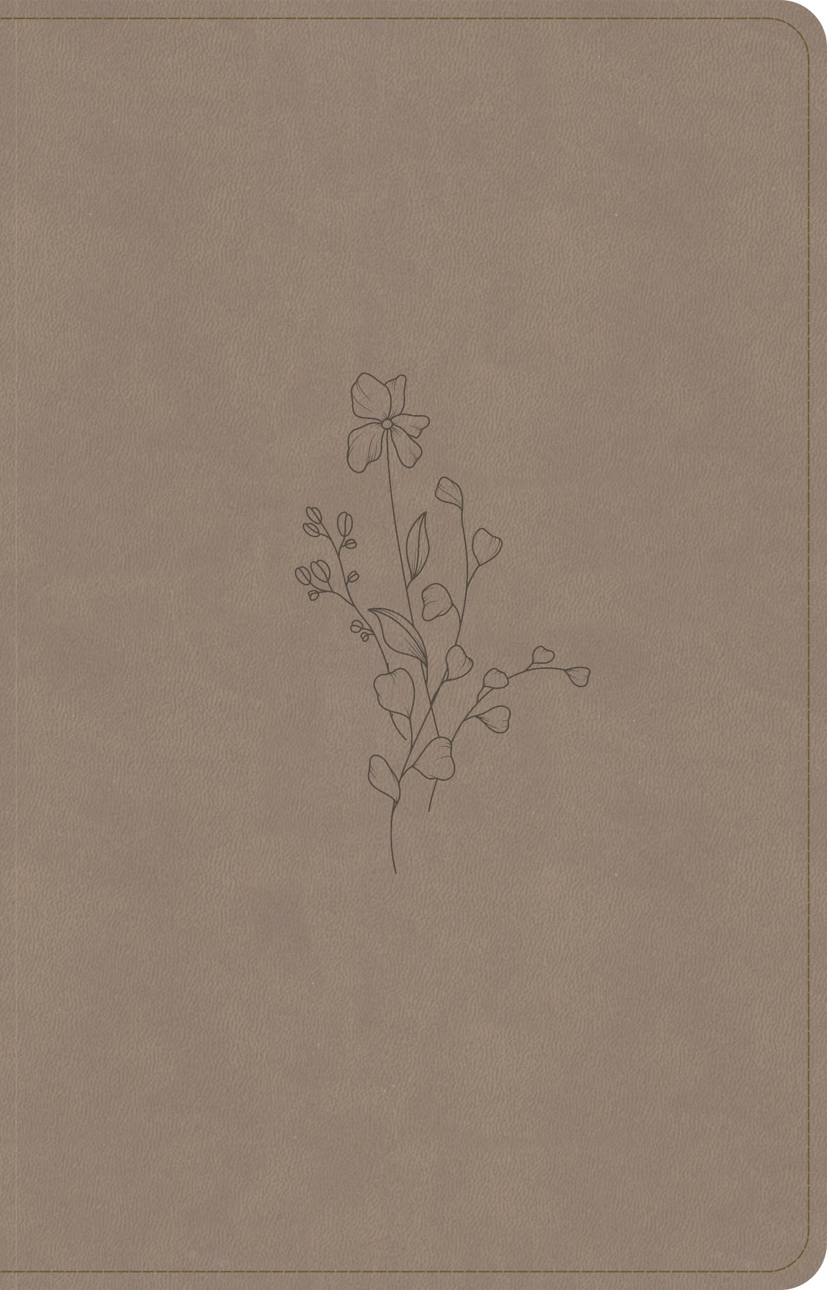 slide 1 of 2 for CSB Thinline Reference Bible, Digital Study Edition, Earth SuedeSoft LeatherTouch