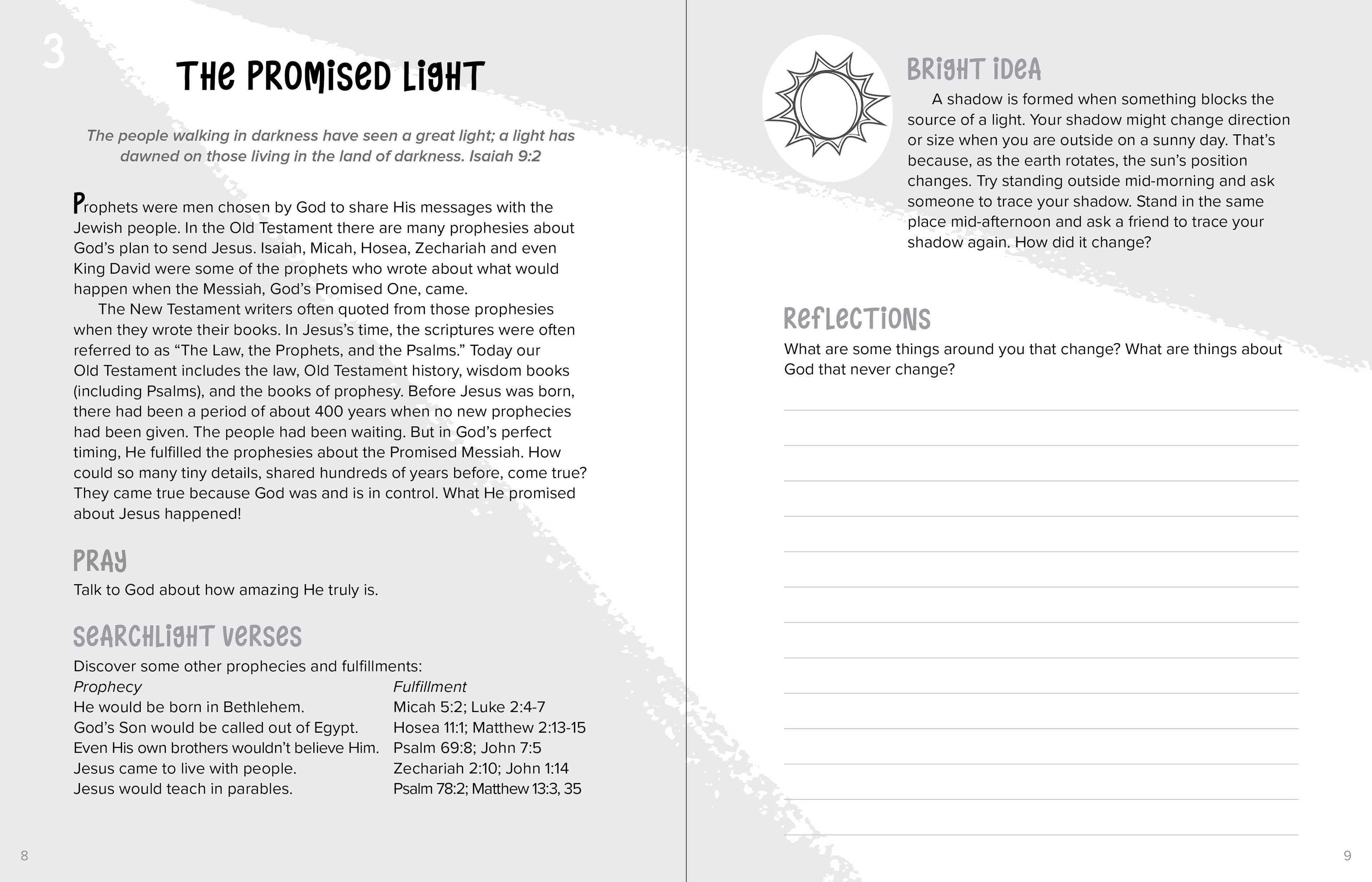 slide 2 of 2 for Illumination Station Devotional