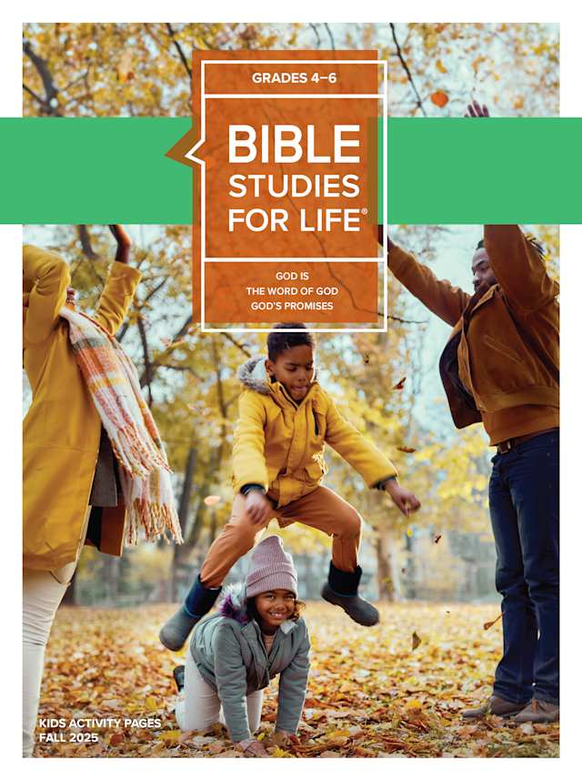Bible Studies For Life: Kids Grades 4-6 Activity Pages CSB/KJV - Fall 2025
