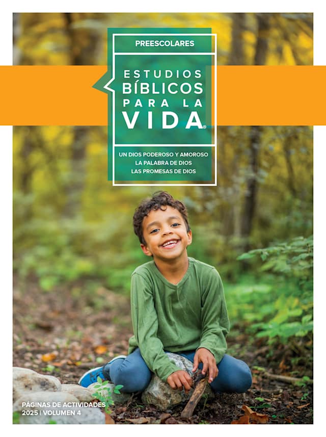 Estudios Bíblicos para la Vida para Preescolares: Páginas de Actividades para Bebés–5 Años Otono 2025