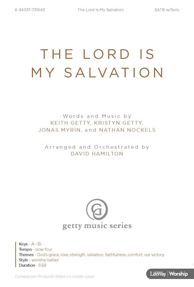 The Lord Is My Salvation - Downloadable Anthem (Min. 10)