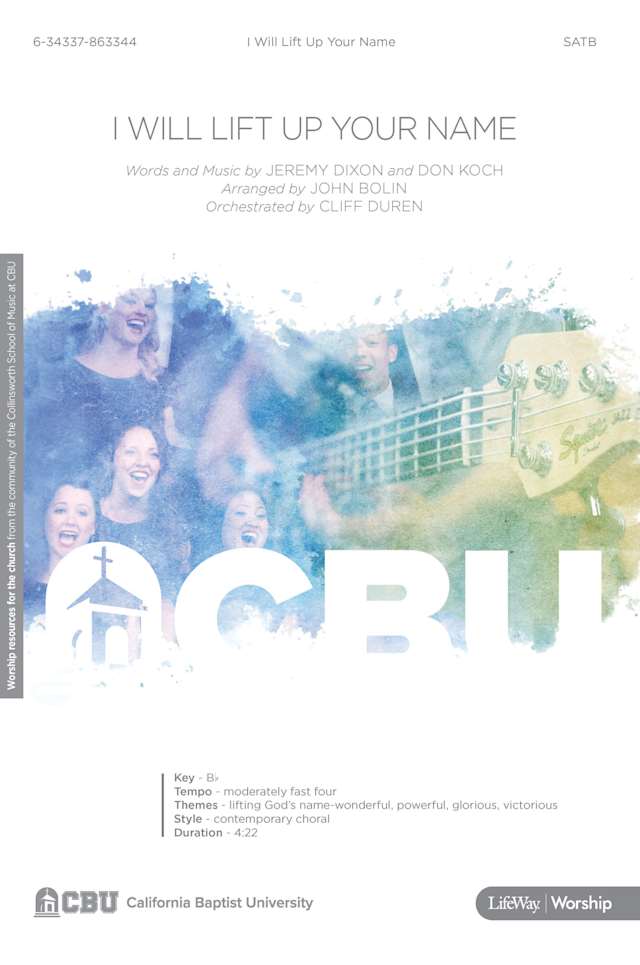 I Will Lift Up Your Name - Downloadable Anthem (Min. 10)