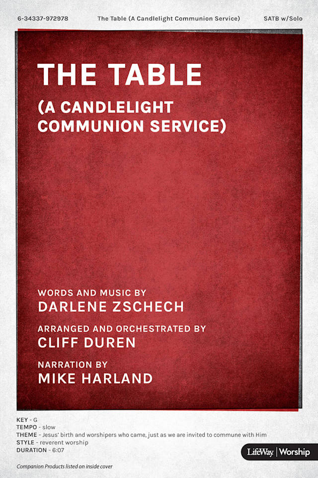 The Table (A Candlelight Communion Service) - Downloadable Anthem (Min. 10)