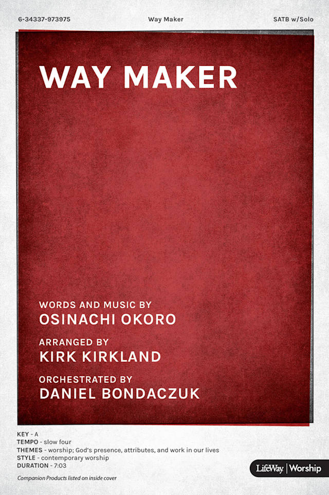 Way Maker - Downloadable Listening Track