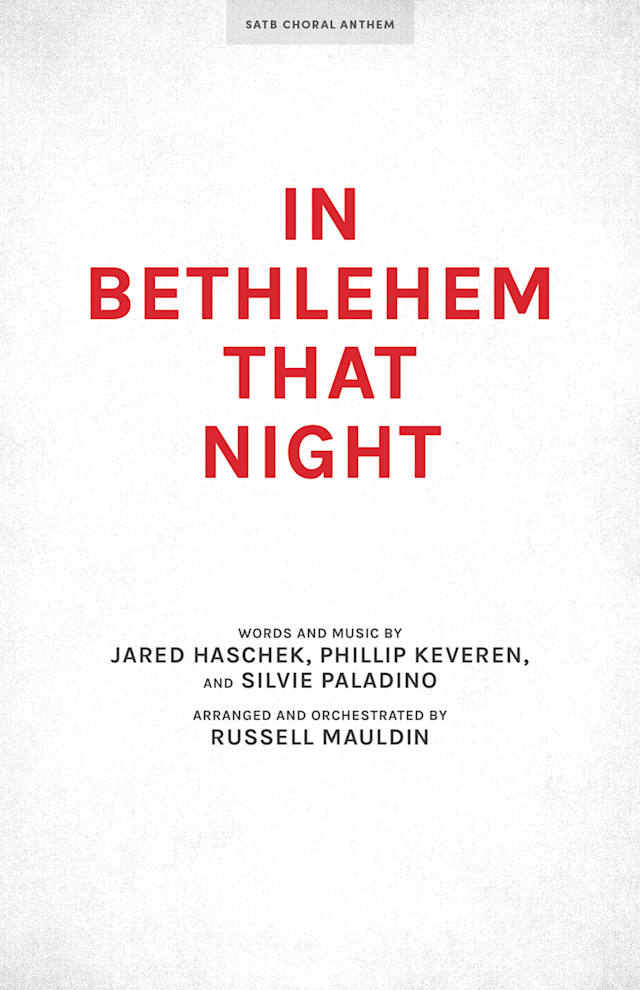 In Bethlehem That Night - Downloadable Tenor Rehearsal Track