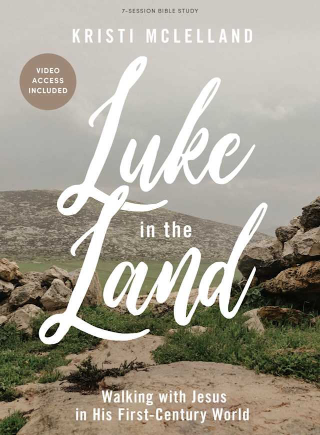 eBook - Luke in the Land - Bible Study Book with Video Access