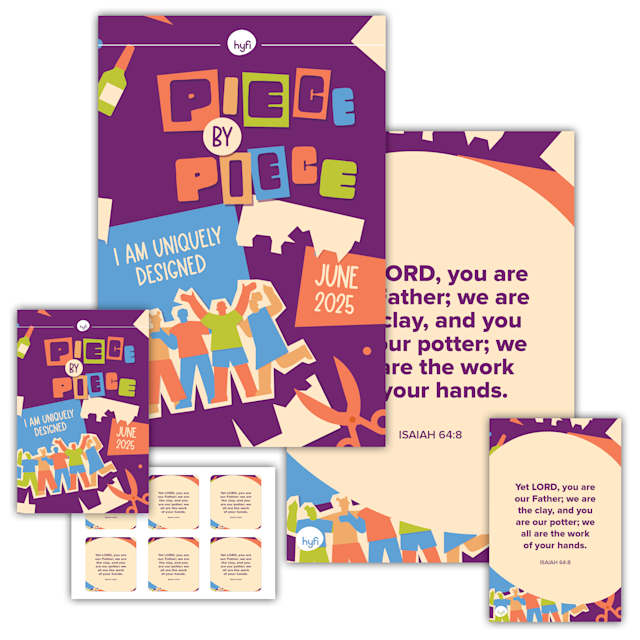 Hyfi Kids Theme Posters Digital - Piece By Piece JUN25