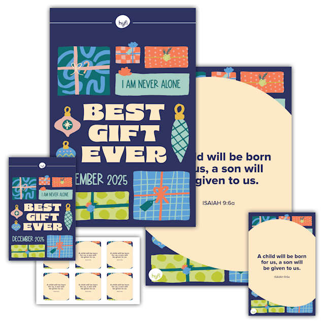 Hyfi Kids Theme Posters Digital - Best Gift Ever DEC2025