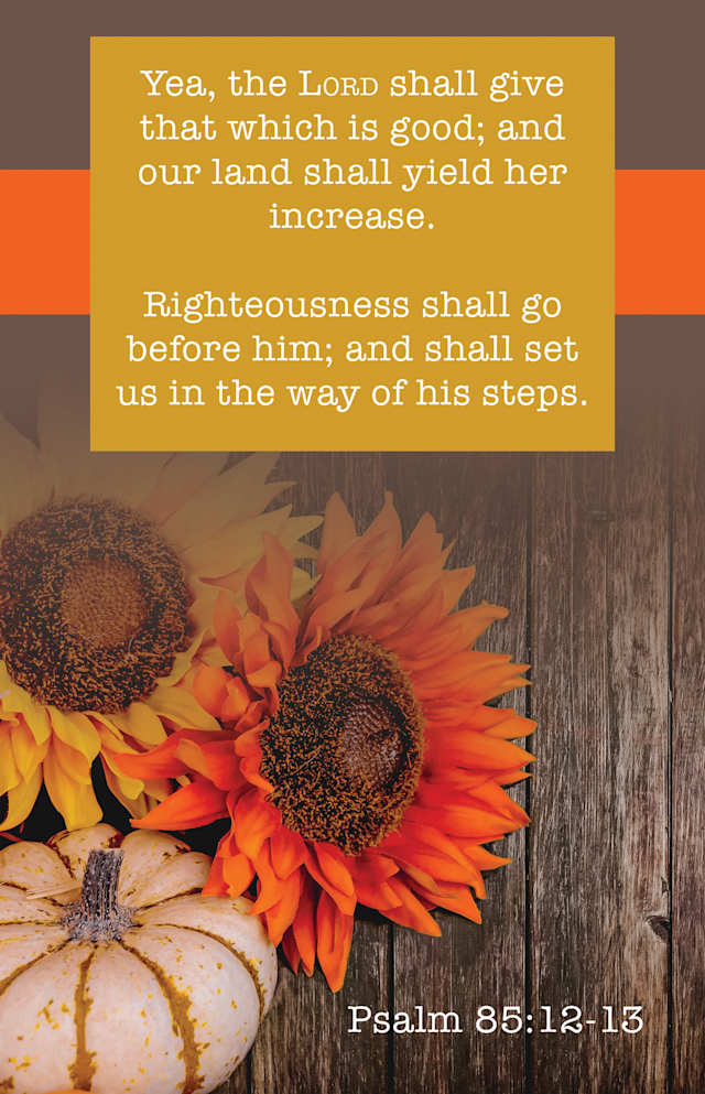 Thanksgiving Bulletin: That Which Is Good (Package of 100)