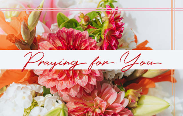 Praying for You Postcard: We Are Praying For You (Package of 25)