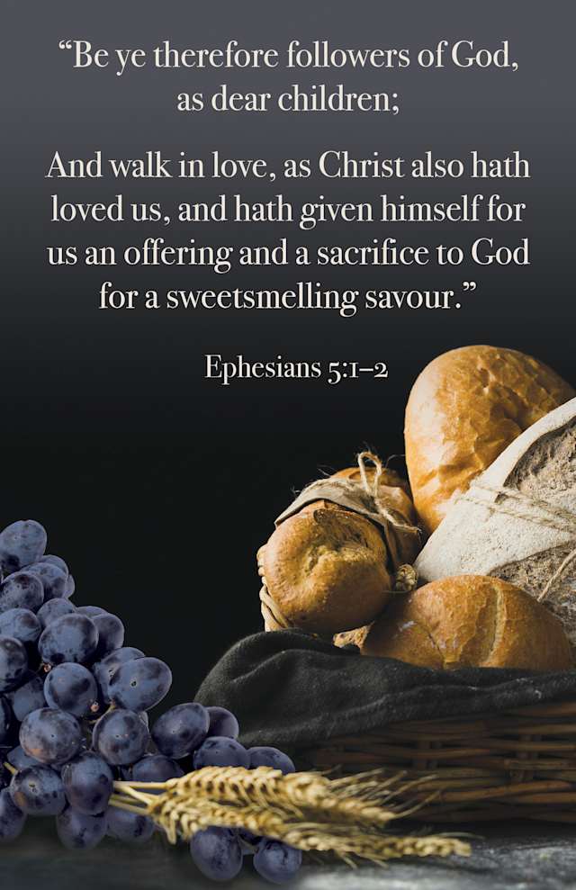 Communion Bulletin: Hath Loved Us (Package of 100)