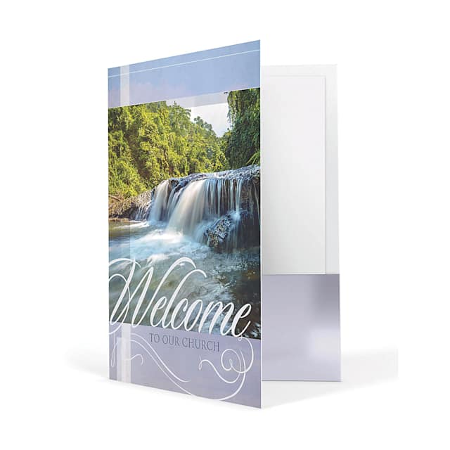 Welcome Folder: Welcome to Our Church (Package of 12)