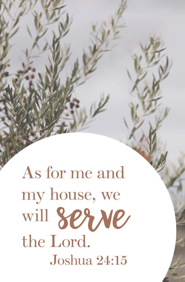 As For Me and My House  Bulletin (Pkg 100) General Worship