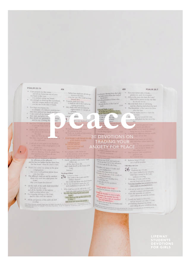 eBook - Peace - Teen Girls' Devotional
