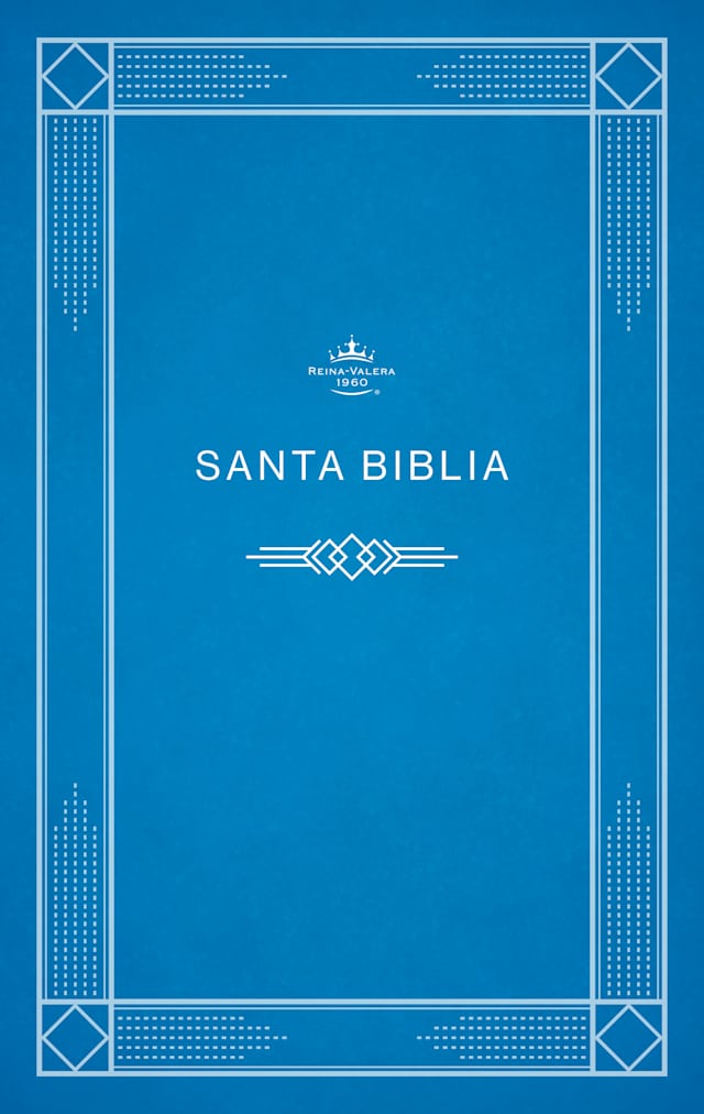 RVR 1960 Biblia económica de evangelismo, azul tapa rústica, paquete de 20