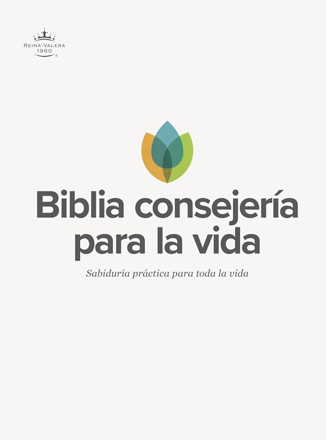 RVR 1960 Biblia de estudio ConsejerĆa para la vida, tapa dura