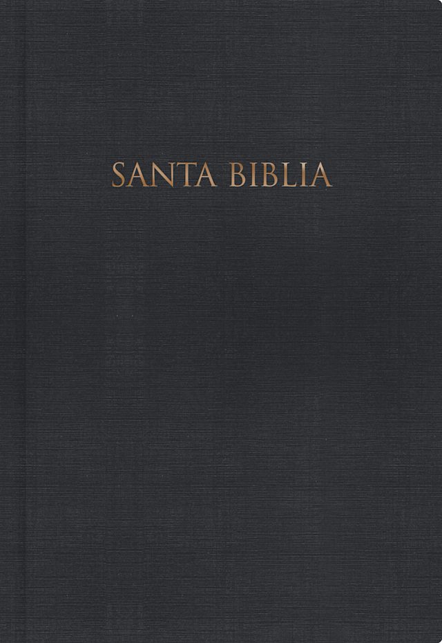 RVR 1960 Biblia para regalos y premios, negro tapa dura