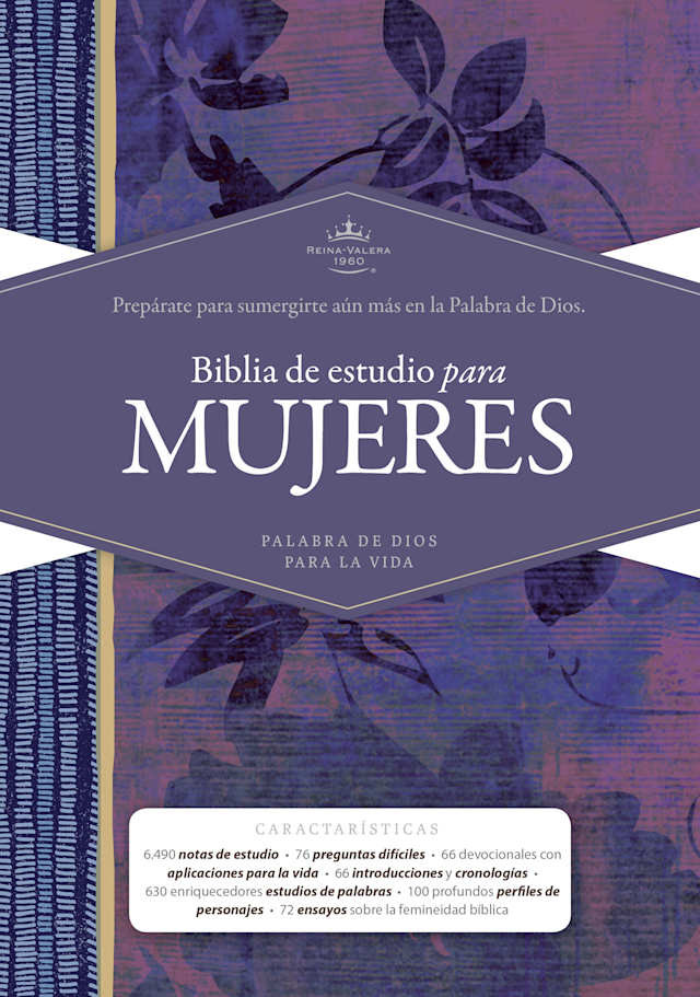 RVR 1960 Biblia de estudio para mujeres, tapa dura