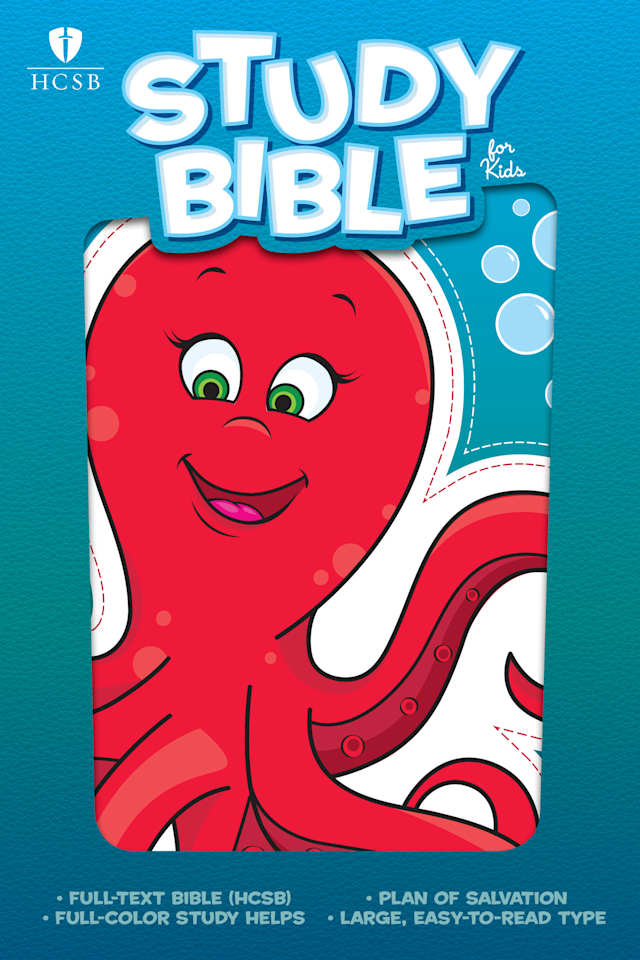 eBook - HCSB Study Bible for Kids, Octopus