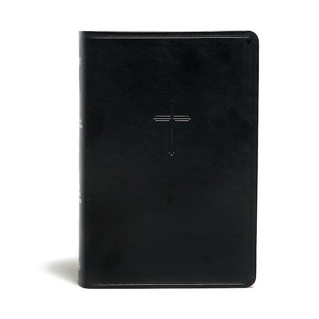 KJV Everyday Study Bible, Black LeatherTouch