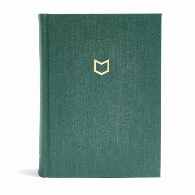 CSB He Reads Truth Bible, Evergreen Cloth Over Board