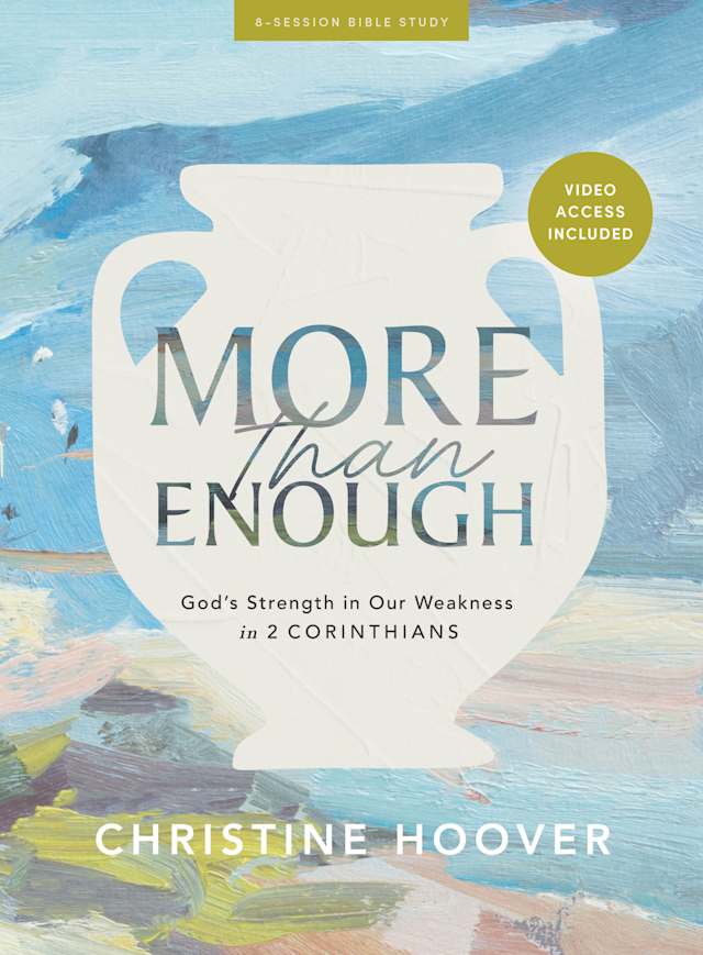 eBook - More Than Enough - Bible Study Book with Video Access