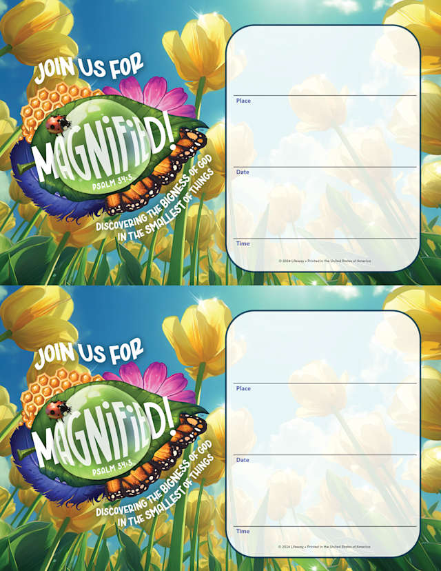 VBS 2025 Registration Flyer (Package of 50 Flyers)