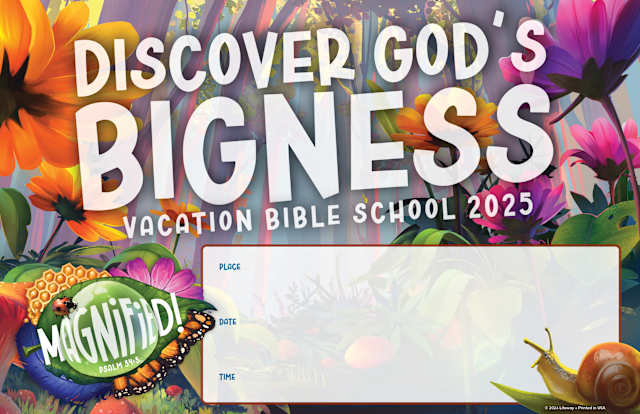VBS 2025 Window Signs (Package of 5)
