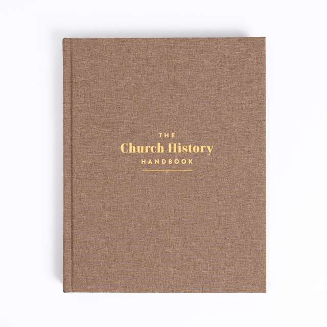 The Church History Handbook, Mocha Cloth Over Board