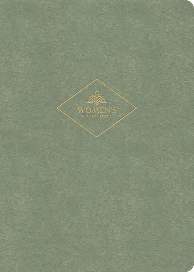 CSB Women's Study Bible, Sage SuedeSoft LeatherTouch, Indexed