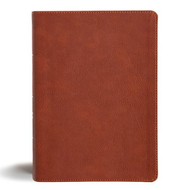 CSB Study Bible, Personal Size, Digital Study Edition, Burnt Sienna LeatherTouch