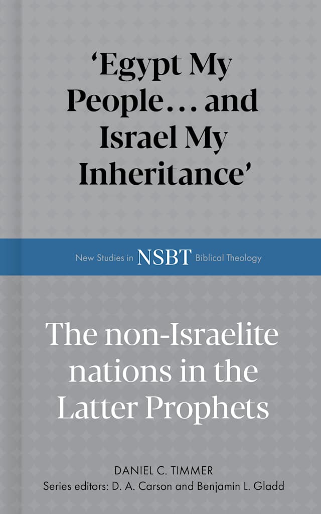 Egypt My People... and Israel My Inheritance