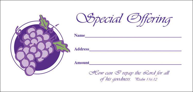 Offering Envelope: Special Offering (Package of 100)
