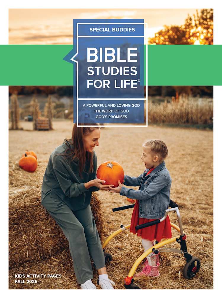 Bible Studies For Life: Kids Special Buddies Kids Activity Pages Fall 2025