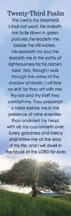 Inspirational Bookmark: 23rd Psalm (Pkg of 25)
