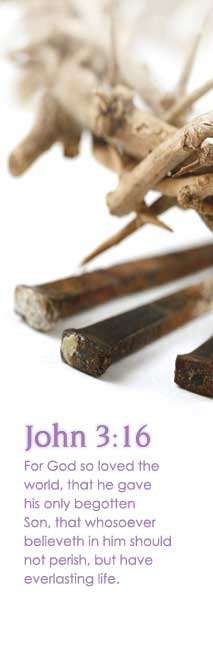 General Worship Bookmark: John 3:16 (Package of 25)
